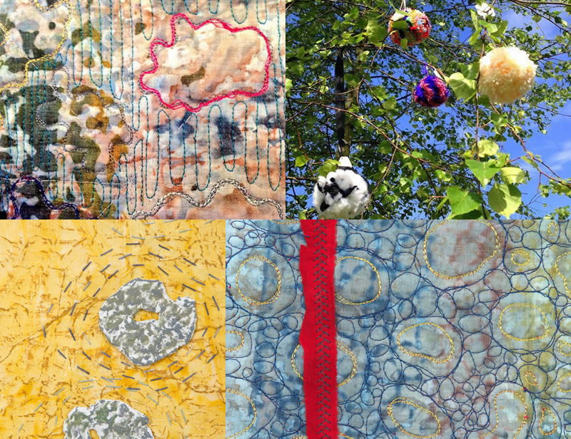 Textiles samples from Gillian Cooper