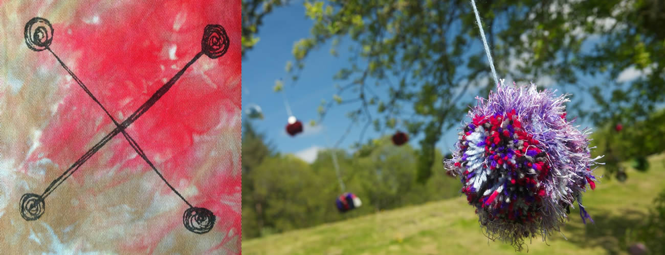 Textiles from Artist Writer Tutor Gillian Cooper