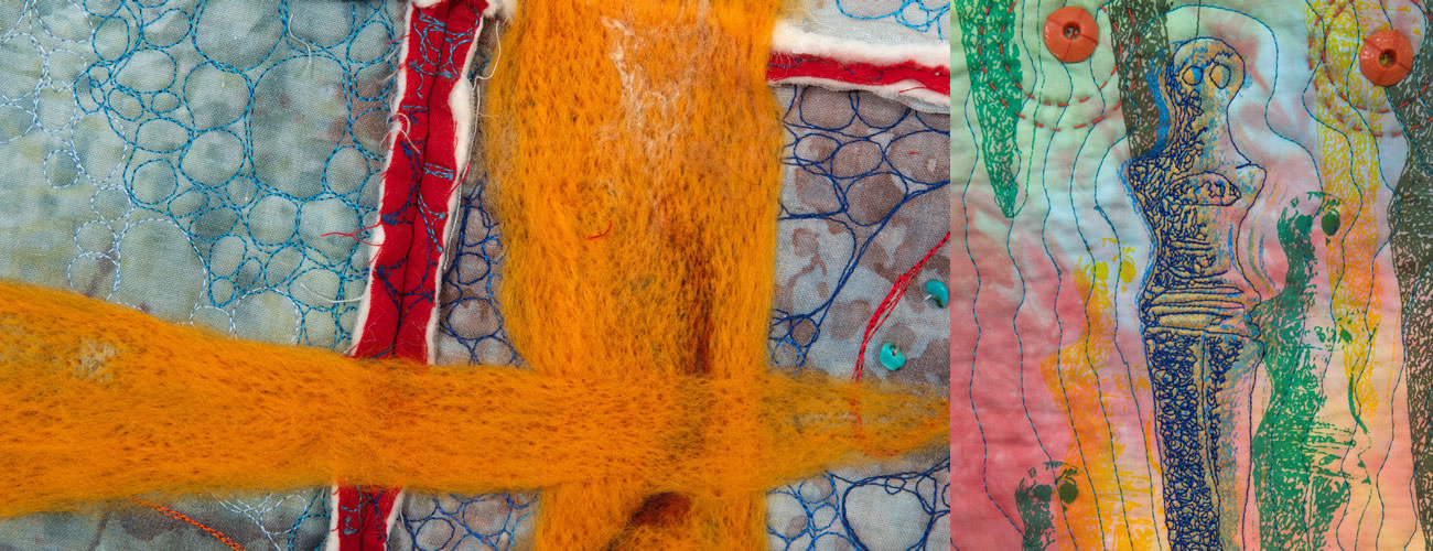 Textiles samples from Gillian Cooper