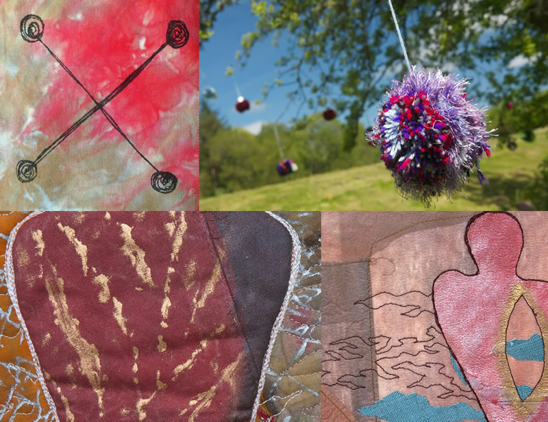 Textiles samples from Gillian Cooper